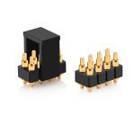 8pin Double Row 2x4p Spring Loaded Connector Pcb Smt