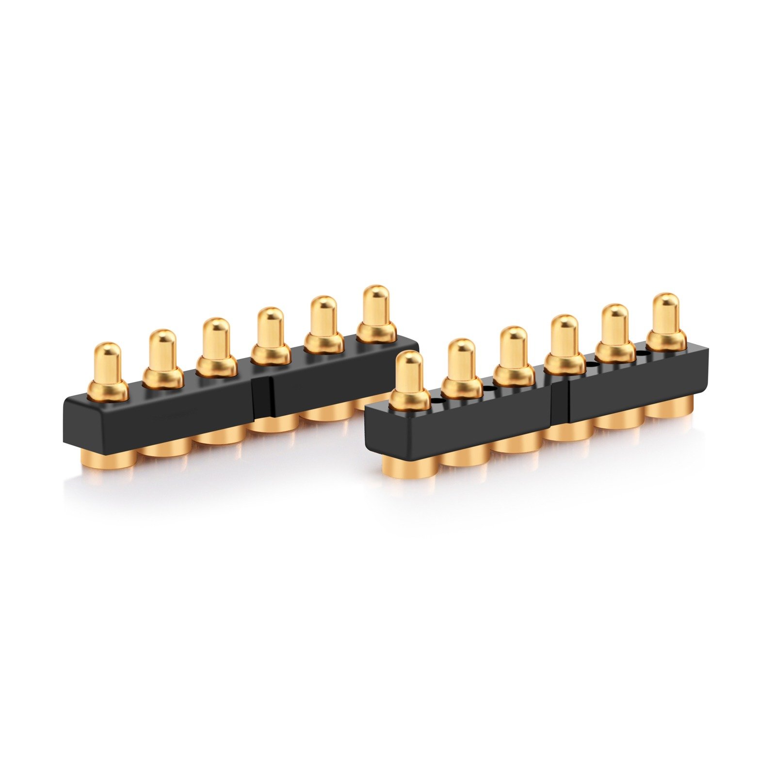 6pin Spring Loaded Connector Single Row Smd