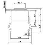 Tactile Switch 1102