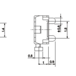 Tactile Switch 1186ue