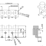 Right Angle Pogo Pin Connector S6166 03p400